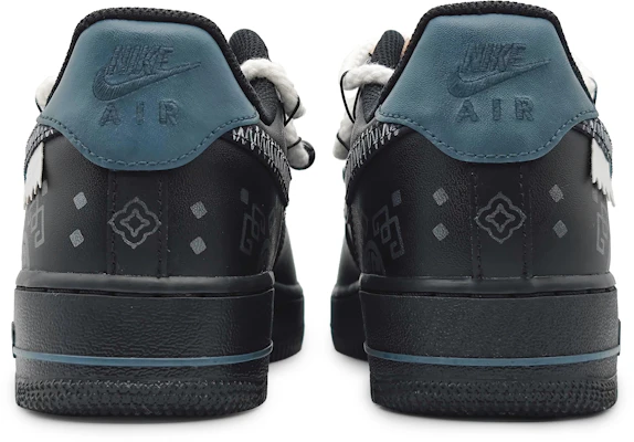 【カスタムシューズ】ナイキ エアフォース1 ローLE ブラックシルバー 'シルクロード' DH2920-001(Team16-女款丝绸之路解构) Purchase 【カスタムシューズ】ナイキ エアフォース1 ローLE ブラックシルバー 'シルクロード' DH2920-001(Team16-女款丝绸之路解构)