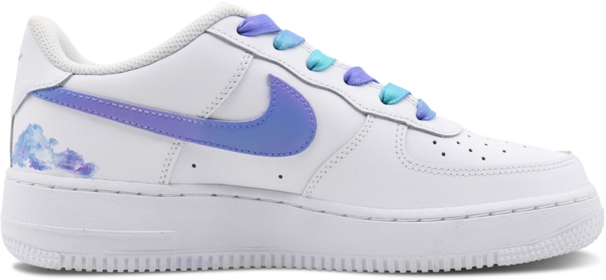 【定制鞋款】Nike Air Force 1 低帮 LE 渐变蓝紫色『星梦琨』 DH2920-111(Team8-女款手绘喷绘蓝紫) Order 【定制鞋款】Nike Air Force 1 低帮 LE 渐变蓝紫色『星梦琨』 DH2920-111(Team8-女款手绘喷绘蓝紫)