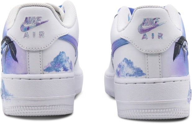 【定制鞋款】Nike Air Force 1 低帮 LE 渐变蓝紫色『星梦琨』 DH2920-111(Team8-女款手绘喷绘蓝紫) Shop 【定制鞋款】Nike Air Force 1 低帮 LE 渐变蓝紫色『星梦琨』 DH2920-111(Team8-女款手绘喷绘蓝紫)