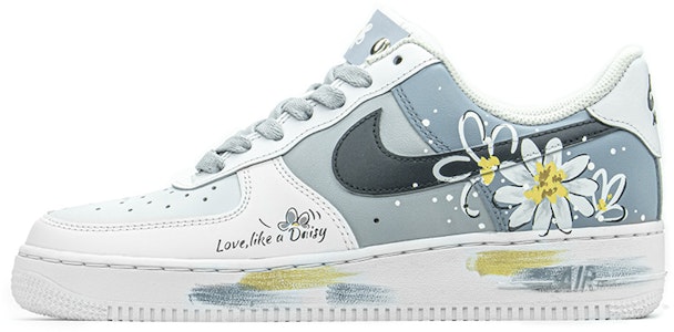 【定制球鞋】 Nike Air Force 1 Low LE FZBB 白色雛菊 特殊禮盒 低幫 板鞋 GS 藍色 Buy 【定制球鞋】 Nike Air Force 1 Low LE FZBB 白色雛菊 特殊禮盒 低幫 板鞋 GS 藍色