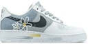 Order 【定制球鞋】 Nike Air Force 1 Low LE FZBB 白色雛菊 特殊禮盒 低幫 板鞋 GS 藍色