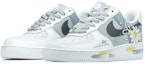 Lookbook 【定制球鞋】 Nike Air Force 1 Low LE FZBB 白色雛菊 特殊禮盒 低幫 板鞋 GS 藍色