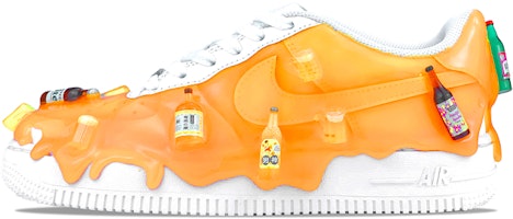 【客製球鞋】 Nike Air Force 1 Low 美食主題 情侶款 啤酒熱浪 休閒 低筒 板鞋 男女同款 橘白 Buy 【客製球鞋】 Nike Air Force 1 Low 美食主題 情侶款 啤酒熱浪 休閒 低筒 板鞋 男女同款 橘白