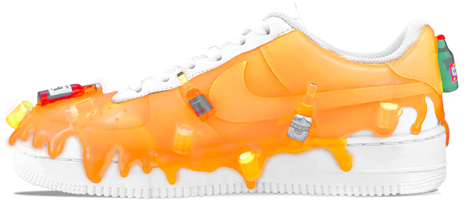 【客製球鞋】 Nike Air Force 1 Low 美食主題 情侶款 啤酒熱浪 休閒 低筒 板鞋 男女同款 橘白 Lookbook 【客製球鞋】 Nike Air Force 1 Low 美食主題 情侶款 啤酒熱浪 休閒 低筒 板鞋 男女同款 橘白