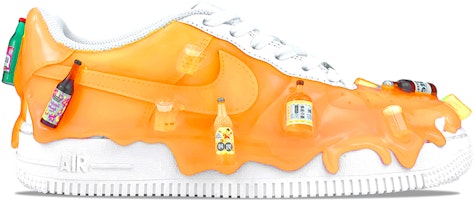【客製球鞋】 Nike Air Force 1 Low 美食主題 情侶款 啤酒熱浪 休閒 低筒 板鞋 男女同款 橘白 Shop 【客製球鞋】 Nike Air Force 1 Low 美食主題 情侶款 啤酒熱浪 休閒 低筒 板鞋 男女同款 橘白