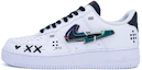 Buy 【定制球鞋】 Nike Air Force 1 Low 7 prm 印花集 圖案 電競 低幫 板鞋 低幫 板鞋 男款 白黑色