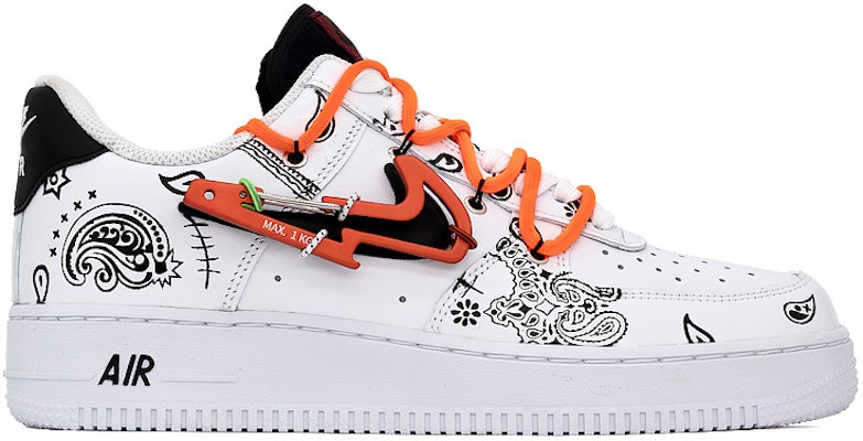 AF1 カスタム カラビナSW 白黒赤 DH7579-100(Team肆-黑白解构腰果花) Order AF1 カスタム カラビナSW 白黒赤 DH7579-100(Team肆-黑白解构腰果花)