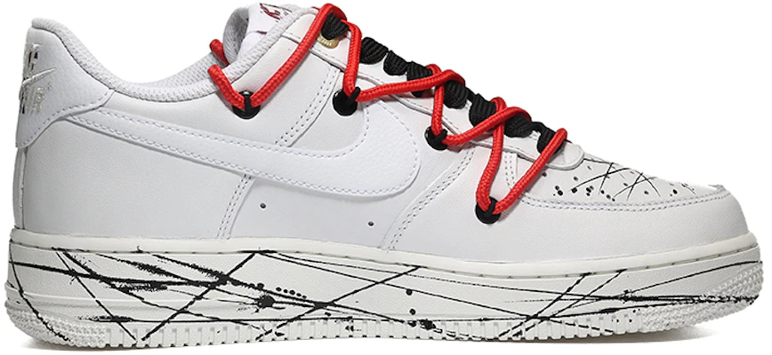 ナイキ エアフォース1 ローPRM "スペックルホワイト" (カスタム) DQ7664-100(Team10-泼墨QD) Order ナイキ エアフォース1 ローPRM "スペックルホワイト" (カスタム) DQ7664-100(Team10-泼墨QD)