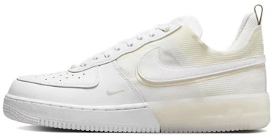 【客製化球鞋】Nike Air Force 1 Low React 野鶴製造 可刮鞋底 解構雙鞋帶 藍色藝術館 低筒 板鞋 男女同款 白藍 Sizing 【客製化球鞋】Nike Air Force 1 Low React 野鶴製造 可刮鞋底 解構雙鞋帶 藍色藝術館 低筒 板鞋 男女同款 白藍
