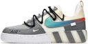 Buy 【定制球鞋】Nike Air Force 1 Low React 解構風主題 回到未來 雙鞋帶解構 低幫 板鞋 男女同款 深灰