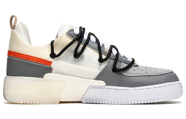 [Custom Shoes] Nike Air Force 1 Low React 'Deconstructed Back to the Future Dark Grey' 圖 2