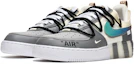 Lookbook 【定制球鞋】Nike Air Force 1 Low React 解構風主題 回到未來 雙鞋帶解構 低幫 板鞋 男女同款 深灰