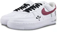 Lookbook 【定製球鞋】 Nike Air Force 1 Low Retro 玫瑰心事 復古潮流 低筒 板鞋 男女同款 白黑紅