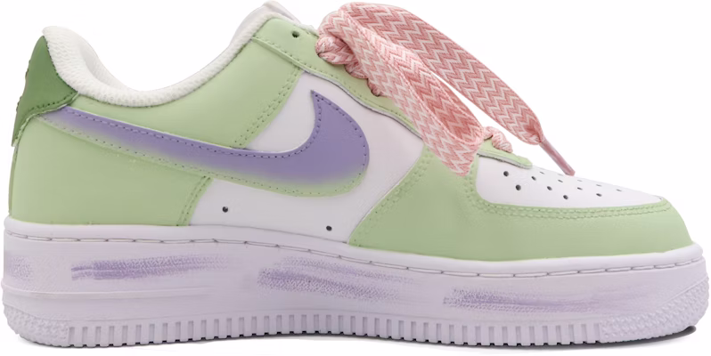 【訂製球鞋】Nike Air Force 1 Low 春日繽紛 Retro 潮流 溫柔風 百搭 春日 休閒 低筒 板鞋 男款 綠色 Order 【訂製球鞋】Nike Air Force 1 Low 春日繽紛 Retro 潮流 溫柔風 百搭 春日 休閒 低筒 板鞋 男款 綠色