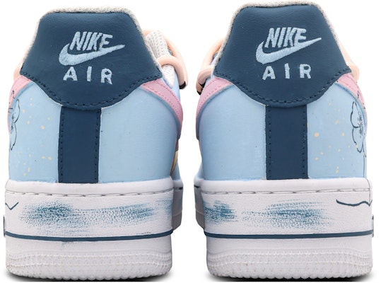 【定制球鞋】Nike Air Force 1 Low Retro 甜禧海岸 甜蜜夏日 低幫 板鞋 男款 藍粉 Shop 【定制球鞋】Nike Air Force 1 Low Retro 甜禧海岸 甜蜜夏日 低幫 板鞋 男款 藍粉