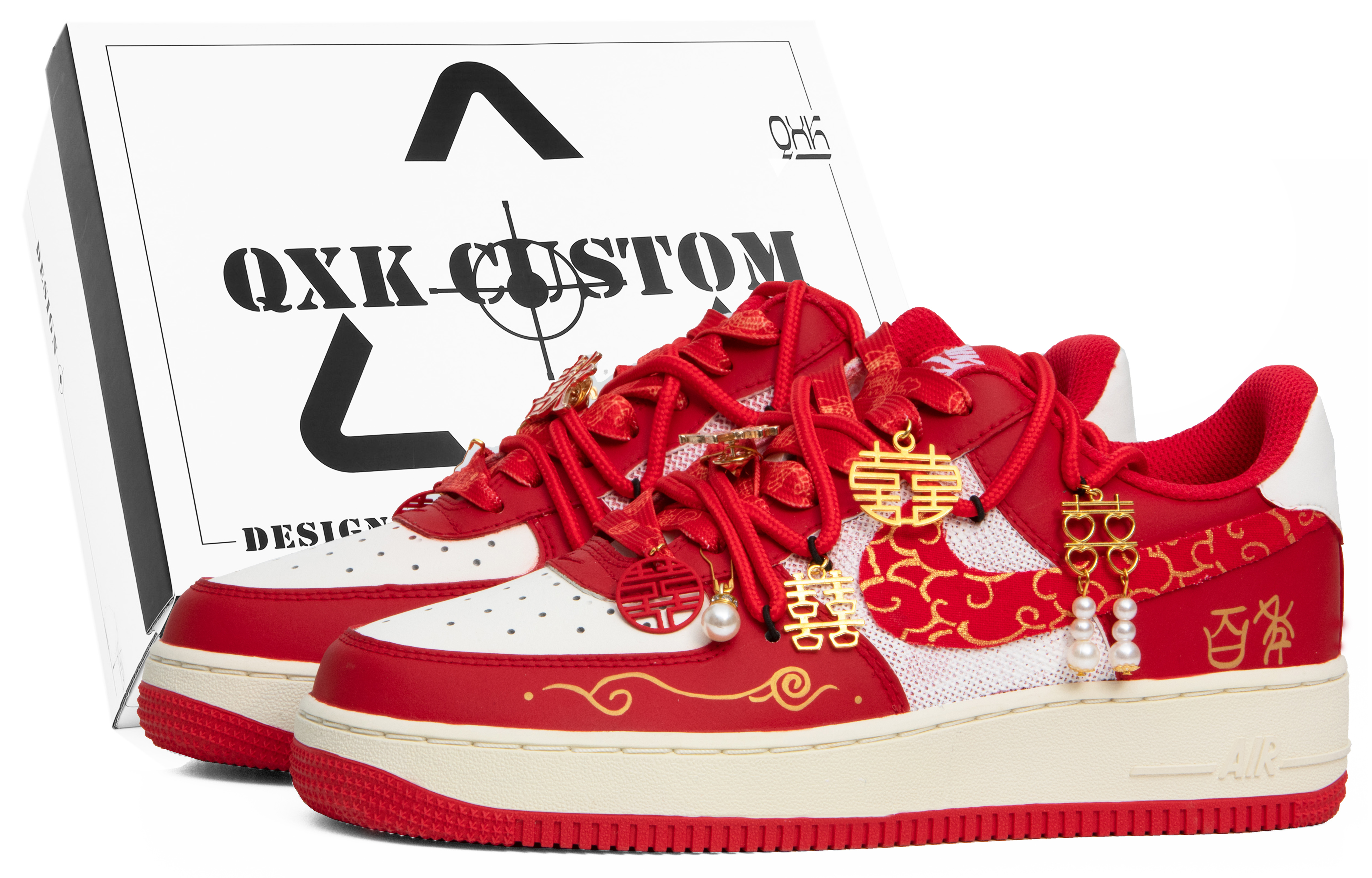 Buy [Zapatillas Personalizadas] Nike Air Force 1 Low Caja Especial 'Amor Eterno' FN7439-133-486762