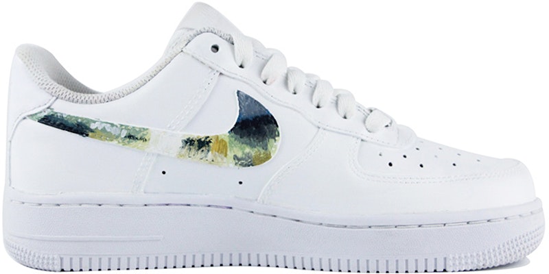 【定制鞋款】耐克空军1号低帮白绿色蓝色‘抽象油画涂鸦’ CW2288-111(Team39-AMY33抽象QD) Order 【定制鞋款】耐克空军1号低帮白绿色蓝色‘抽象油画涂鸦’ CW2288-111(Team39-AMY33抽象QD)