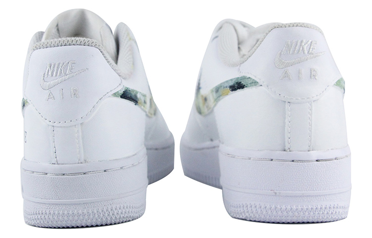 Purchase 【定制鞋款】耐克空军1号低帮白绿色蓝色‘抽象油画涂鸦’ CW2288-111(Team39-AMY33抽象QD)