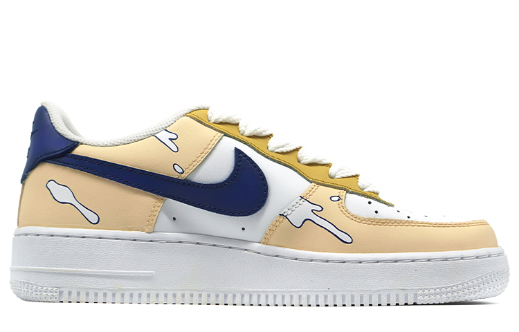 Order [Sepatu Kustom] Nike Air Force 1 Low Kuning Biru Hijau 'Summer Beach Splash' CW2288-111(TeamR-男款拼色溅水蓝黄红)