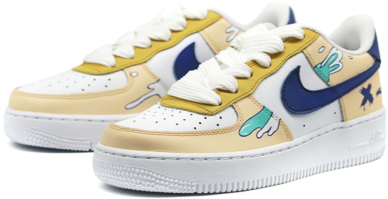 Nike Air Force 1 Personalizadas Amarillo Azul Verde Playa CW2288-111(TeamR-男款拼色溅水蓝黄红) Lookbook Nike Air Force 1 Personalizadas Amarillo Azul Verde Playa CW2288-111(TeamR-男款拼色溅水蓝黄红)