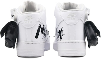 나이키 에어포스 1 미드 '07 '레터 패치 블랙 화이트' (커스텀) CW2289-111(Team8-男款潮酷男孩黑白) Purchase 나이키 에어포스 1 미드 '07 '레터 패치 블랙 화이트' (커스텀) CW2289-111(Team8-男款潮酷男孩黑白)