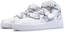 Shop Nike Air Force 1 Mid '07 Personalizadas "Luna Degradada" CW2289-111(Team16-男款星球系列月球主题)