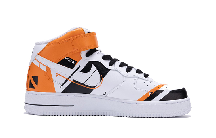 Order 나이키 에어포스 1 미드 '아시모프 기능성 게이머 화이트 오렌지' CW2289-111(Team11-男款二西莫夫S-BOX)