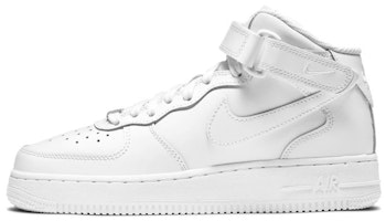 【客製化球鞋】 Nike Air Force 1 Mid 動感二次元 手繪結構線 墨線 中幫 板鞋 GS 藍灰 Sizing 【客製化球鞋】 Nike Air Force 1 Mid 動感二次元 手繪結構線 墨線 中幫 板鞋 GS 藍灰