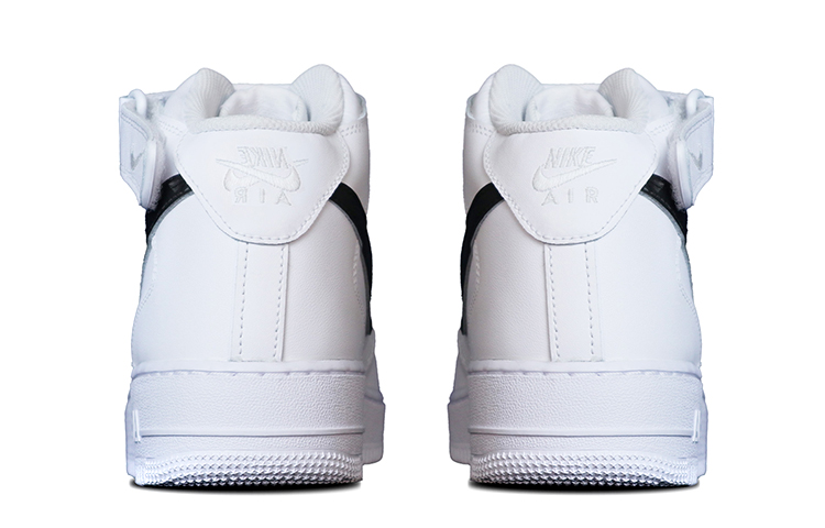 Purchase [Sepatu Kustom] Nike Air Force 1 Mid 'Grafiti Hati Patah' CW2289-111(Team拾捌-男款碎心Swoosh)