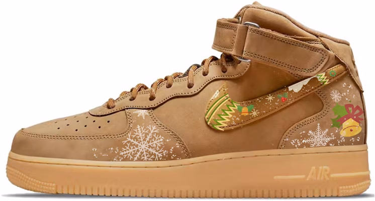 나이키 에어포스 1 미드 '크리스마스 벨 휘트' (커스텀) DJ9158-200(Team10-圣诞摇铃) Buy 나이키 에어포스 1 미드 '크리스마스 벨 휘트' (커스텀) DJ9158-200(Team10-圣诞摇铃)