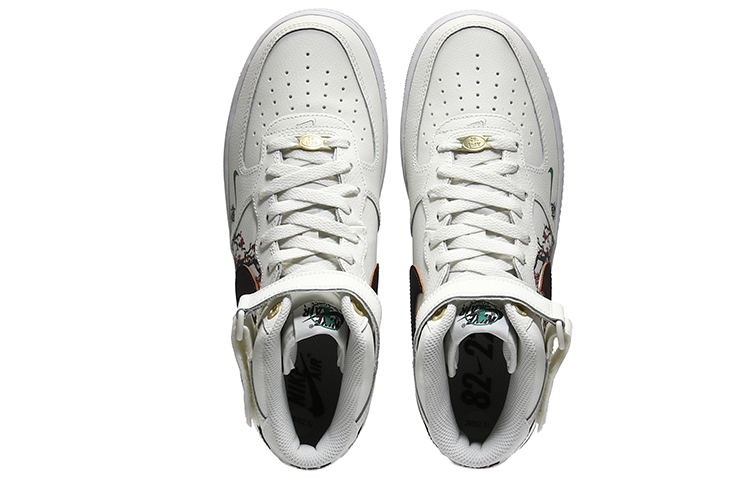 Shop [Zapatillas Personalizadas] Nike Air Force 1 Mid 'Cloud Lily Sakura Day' DR9513-100(Team10-云裳百合）