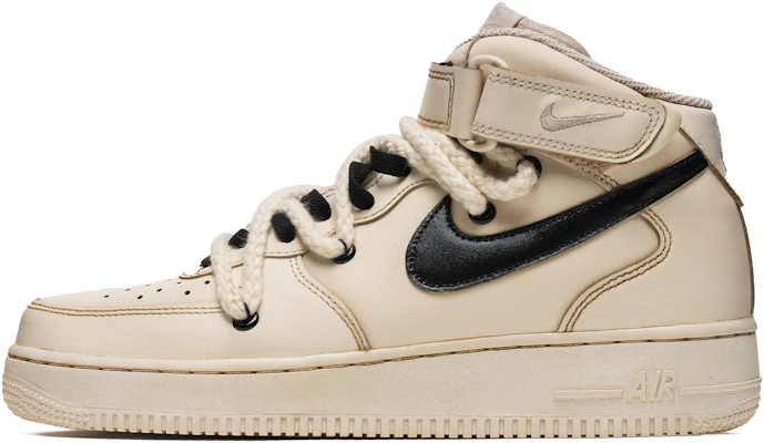 【訂製球鞋】Nike Air Force 1 Mid 07 空軍一號 咖啡染 解構雙鞋帶 中筒 板鞋 男款 黑棕 Buy 【訂製球鞋】Nike Air Force 1 Mid 07 空軍一號 咖啡染 解構雙鞋帶 中筒 板鞋 男款 黑棕