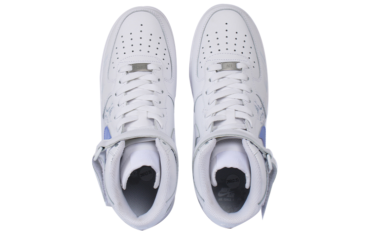 [Custom Shoes] Nike Air Force 1 Mid 'Cosmic Dream White-Blue' 圖 4