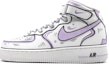 Buy ナイキAF1ミッド カスタム「紫灰アニメ」
(Nike AF1 Mid Kasutamu "Shi-hai Anime") CW2289-111(Team16-男款动感二次元紫灰)