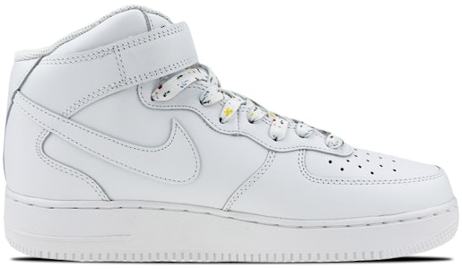 【客製球鞋】Nike Air Force 1 Mid 空軍一號 是在玩鞋 聖誕全家福 彩色塗鴉 中幫 板鞋 GS 白色 Order 【客製球鞋】Nike Air Force 1 Mid 空軍一號 是在玩鞋 聖誕全家福 彩色塗鴉 中幫 板鞋 GS 白色