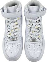 【客製球鞋】Nike Air Force 1 Mid 空軍一號 是在玩鞋 聖誕全家福 彩色塗鴉 中幫 板鞋 GS 白色 Shop 【客製球鞋】Nike Air Force 1 Mid 空軍一號 是在玩鞋 聖誕全家福 彩色塗鴉 中幫 板鞋 GS 白色