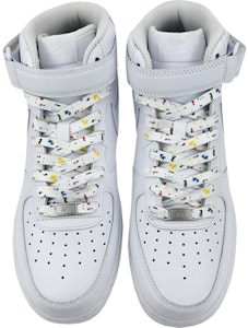 【客製球鞋】Nike Air Force 1 Mid 空軍一號 是在玩鞋 聖誕全家福 彩色塗鴉 中幫 板鞋 GS 白色 Shop 【客製球鞋】Nike Air Force 1 Mid 空軍一號 是在玩鞋 聖誕全家福 彩色塗鴉 中幫 板鞋 GS 白色