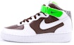 Buy 나이키 AF1 미드 '겐지 오버워치2 화이트 브라운 그린' (76 characters) CW2289-111(TeamNine-genji)