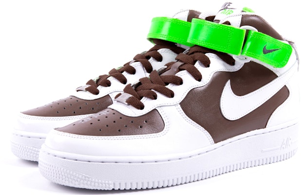 나이키 AF1 미드 '겐지 오버워치2 화이트 브라운 그린' (76 characters) CW2289-111(TeamNine-genji) Shop 나이키 AF1 미드 '겐지 오버워치2 화이트 브라운 그린' (76 characters) CW2289-111(TeamNine-genji)