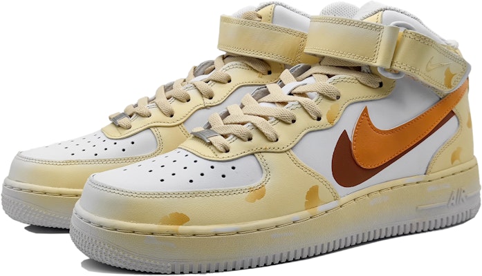 나이키 에어포스 1 미드 '은행잎 그라데이션' (Nike AF1 미드 '은행잎 그라') CW2289-111(Team16-男款银杏花开) Lookbook 나이키 에어포스 1 미드 '은행잎 그라데이션' (Nike AF1 미드 '은행잎 그라') CW2289-111(Team16-男款银杏花开)