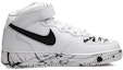 Order Zapatillas Nike Air Force 1 Mid 'Salpicadura de Tinta Blanco-Negro' CW2289-111(Team10-泼墨解构男白黑QD)