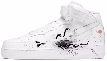 나이키 에어포스 1 미드 '잉크 스완' (화이트) CW2289-111(Team10-水墨天鹅) Buy 나이키 에어포스 1 미드 '잉크 스완' (화이트) CW2289-111(Team10-水墨天鹅)