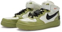 Lookbook 【客製化球鞋】 Nike Air Force 1 Mid 811製造 特勤精英 軍事功能 手繪噴繪 防滑抗磨 中筒 板鞋 男款 軍綠白