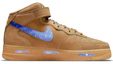 Order 【訂製球鞋】Nike Air Force 1 Low 神秘星空 宇宙昇華 星河文化 低筒 板鞋 男款 小麥色