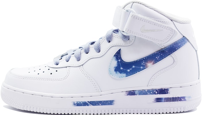 나이키 에어포스1 미드 '미스틱 갤럭시' (흰/파) DD9625-100(Team48-云之彼端) Buy 나이키 에어포스1 미드 '미스틱 갤럭시' (흰/파) DD9625-100(Team48-云之彼端)