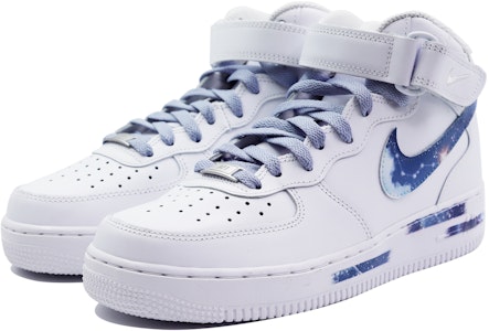 나이키 에어포스1 미드 '미스틱 갤럭시' (흰/파) DD9625-100(Team48-云之彼端) Lookbook 나이키 에어포스1 미드 '미스틱 갤럭시' (흰/파) DD9625-100(Team48-云之彼端)