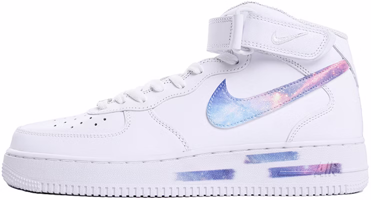【訂製球鞋】 Nike Air Force 1 Mid 空軍一號 璀璨星黎 滿天星河 神秘星空 中幫 板鞋 男款 白藍 Buy 【訂製球鞋】 Nike Air Force 1 Mid 空軍一號 璀璨星黎 滿天星河 神秘星空 中幫 板鞋 男款 白藍