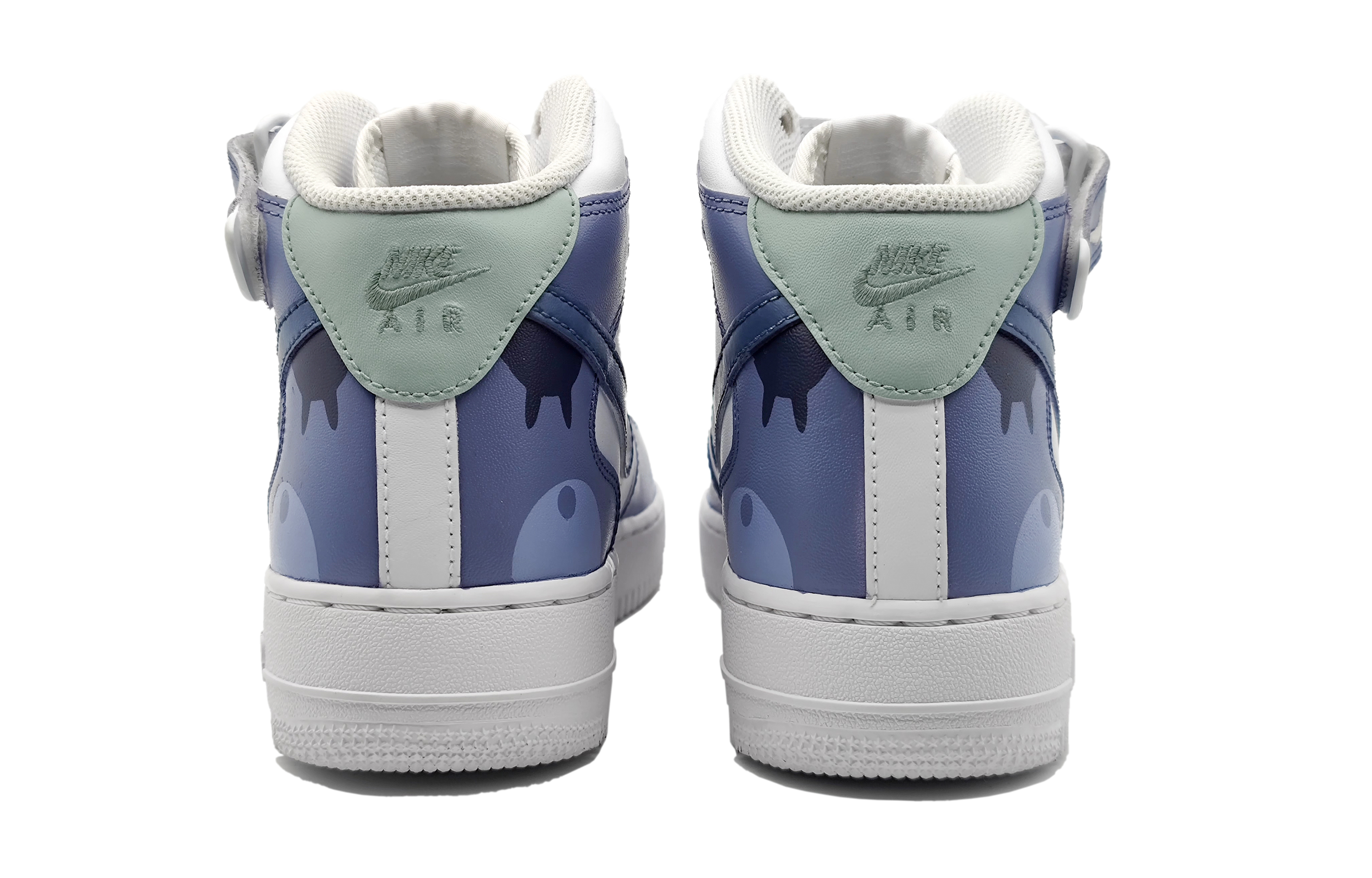 Purchase [Sepatu Kustom] Nike Air Force 1 Mid 'Totem Tahun Kelinci Ungu' DH2933-111(Team16-女款生肖系列兔年主题)