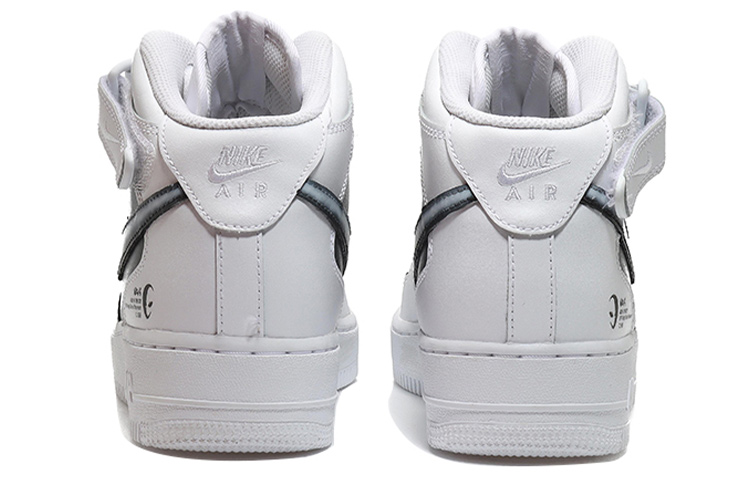 Purchase カスタムAF1ミッド「ロズウェル事件」白黒 CW2289-111(Team10-外星人男黑白)