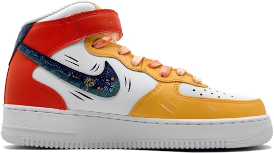 나이키 에어포스1 미드 '별빛 폭죽 레드' (Nike AF1 미드 '별빛 폭죽 레드' is shorter) CW2289-111(Team16-男款万家灯火红黄) Order 나이키 에어포스1 미드 '별빛 폭죽 레드' (Nike AF1 미드 '별빛 폭죽 레드' is shorter) CW2289-111(Team16-男款万家灯火红黄)